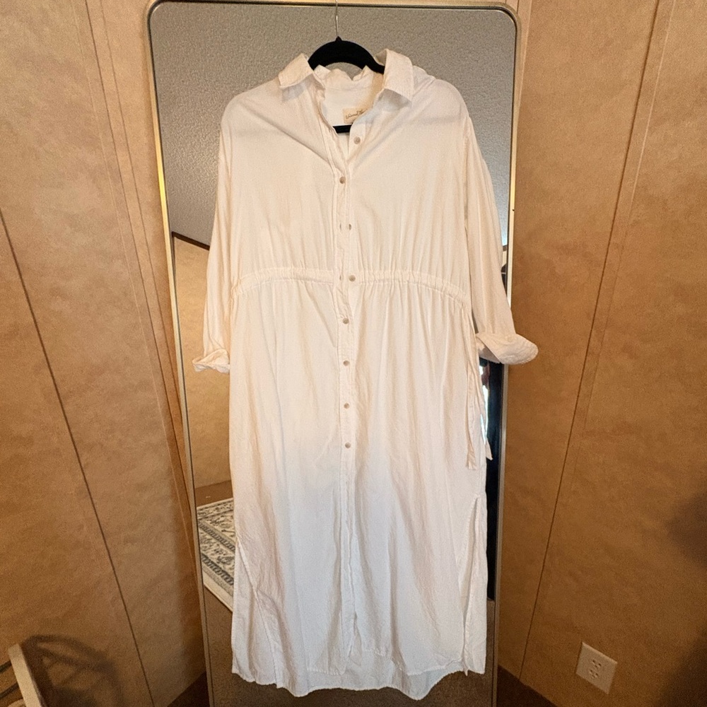 Target White Long Sleeve Dress